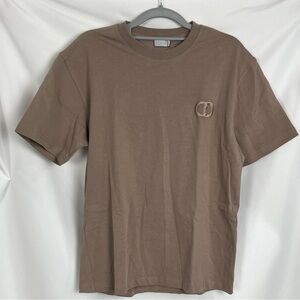 Christian Dior T-Shirt Size Medium CD Icon Embroidery On The Chest NEW